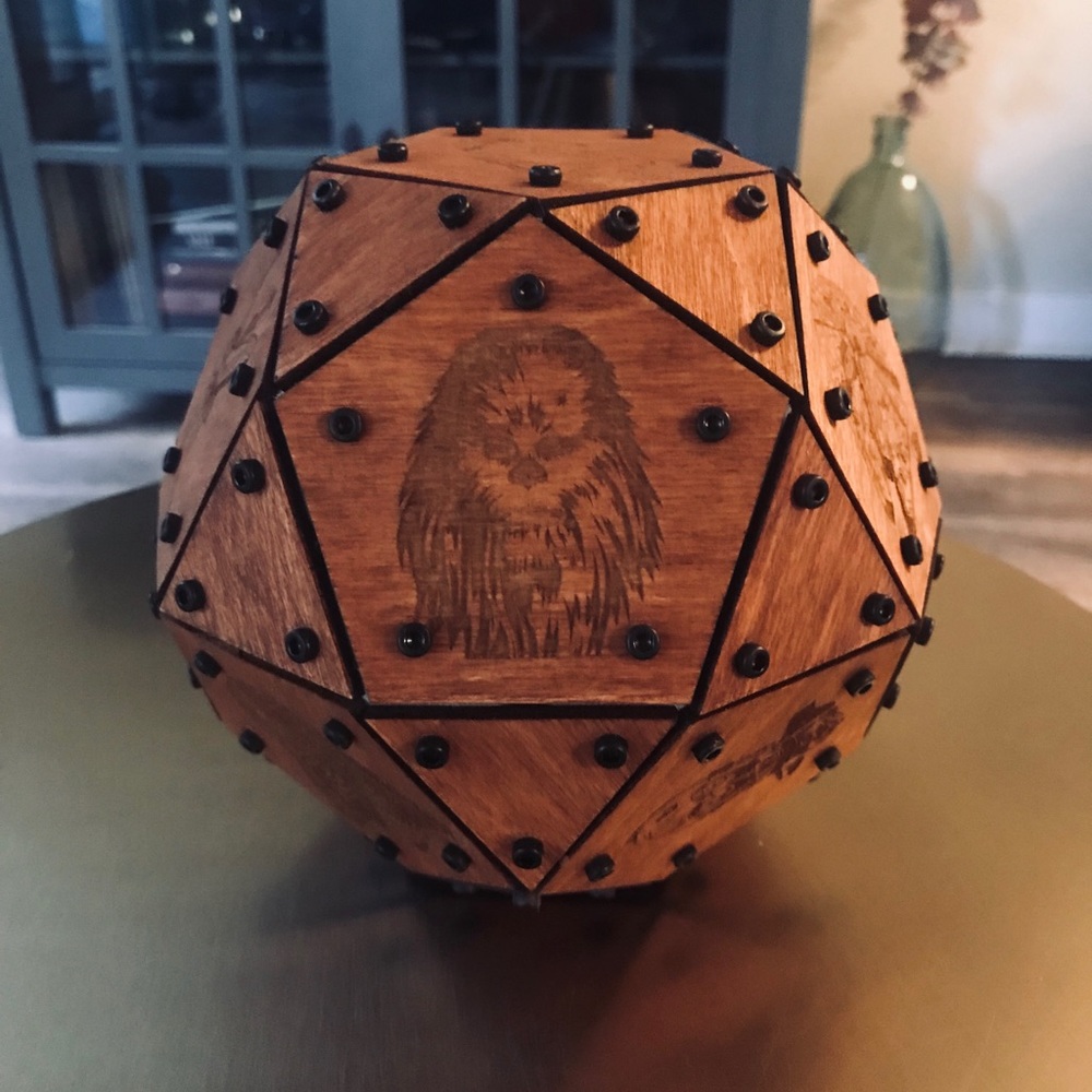 Star Wars custom made icosiedodecahedron display